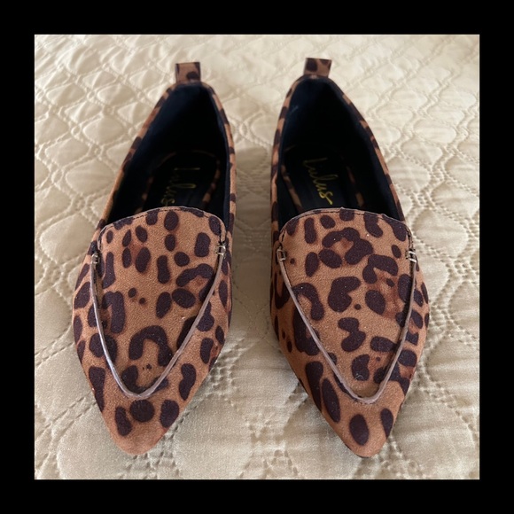 Lulu’s Leopard Print Emmy Pointed Flats - Picture 3 of 6